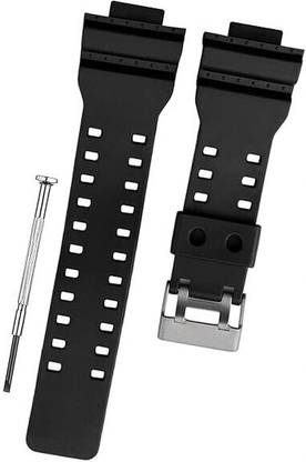 LUBA HIMT CDS3 16MM Resin Watch Strap Compatible Strap with CASI0 Gshock GD-120, GA-100 16 mm Resin Watch Strap