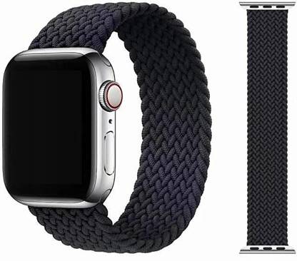 RHYO Braided Solo Loop Watch Strap Band For Apple Watch 41 mm Fabric Watch Strap