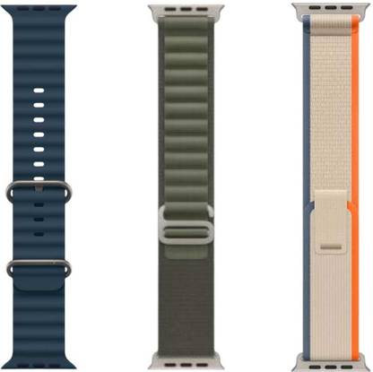 sleon ALP OCN SMARTWATCH STRAP 49 mm Silicone Watch Strap