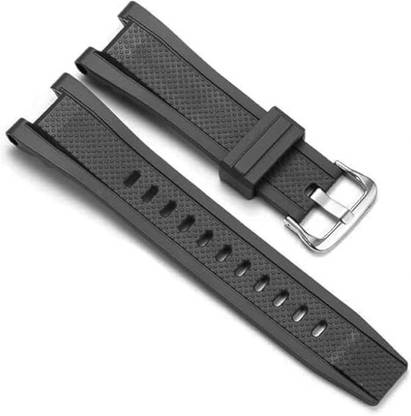 LUBA HIMT Rubber Strap Replacement compatible with Casio shock GST-B100, GST-S100 14 mm Rubber Watch Strap