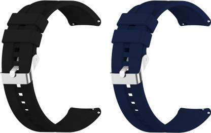 ACM Pack of 2 Watch Strap Silicone Hook for Huawei Watch Gt 3 Pro Ceramic Edition 3094208 mm Silicone Watch Strap