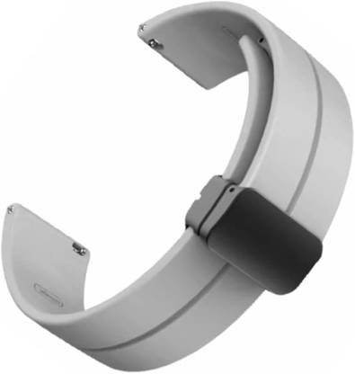 zeepzone 20MM - gray SmartWatch Band Strap Sport Edition Magnetic Buckle 08 30 mm Silicone Watch Strap