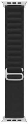 Sacriti Alpine Loop Band for Watch Strap 49mm 45mm 44mm 42mm, With iWatch Band [Black] 44 mm Silicone Watch Strap