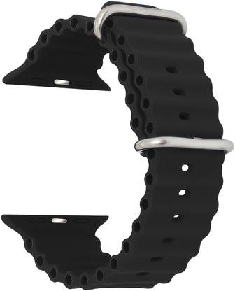 ONE AND ONLY 44MM-OCEAN-ULTRA-BLACK-STRAP Smart Watch Strap