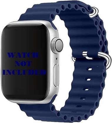 SKIVIEI Silicone Ultra Bands/Straps Compatible with Watch 49mm 45mm 44mm 42mm Men & Women, Adjustable Strap with Metal Buckle Premium Strap for iWatch Ultra Series SE 8 7 6 5 4 3 2 1 (Only Strap for Apple iWatch, Watch NOT Included) Smart Watch Strap Smart Watch Strap