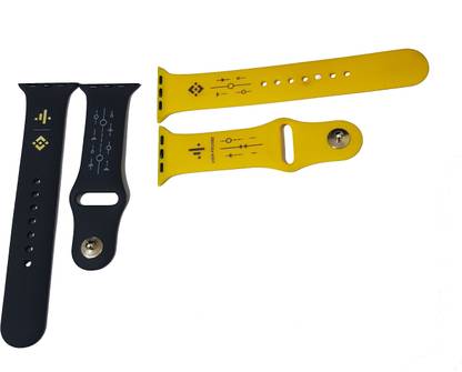 Wintrox Watch Straps Compatible With Apple iWatch Replacement Bands, Strap 24 mm Silicone Watch Strap