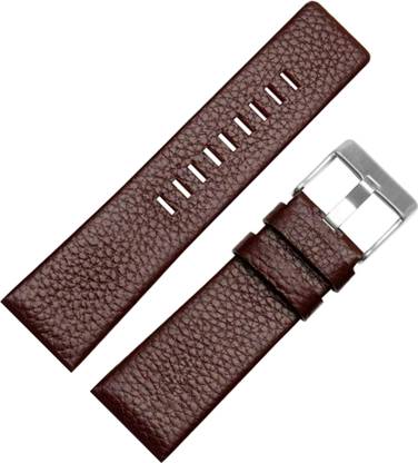 DBLACK [DSLDS2] "SUITABLE FOR DIESEL'' 24 mm Genuine Leather Watch Strap