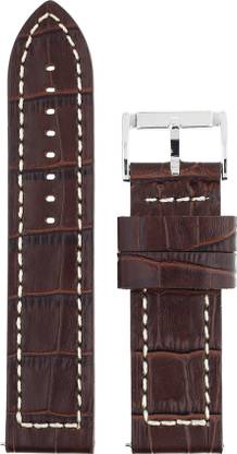 Titan 1001561024S/P 22 mm Genuine Leather Watch Strap