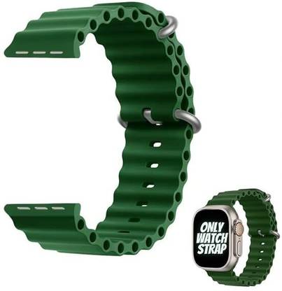 Shyrock Apple Watch Series 8 7 6 5 4 3 2 1 SE Ultra (45/44/42mm) 42 mm Silicone Watch Strap