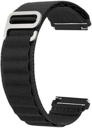 Creations Retail Alpine loop with g buckle strap for all 22 mm watches 22 mm Fabric Watch Strap