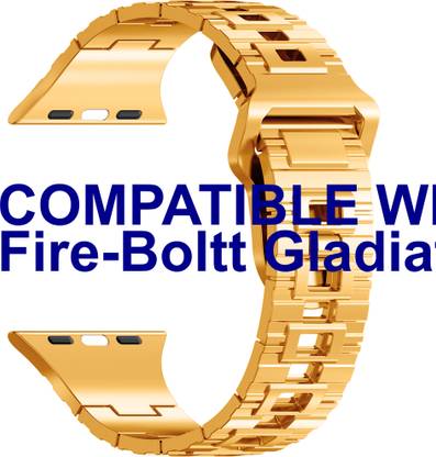 ACM Slide 44mm 49mm Strap Silicone Shiny Belt for Fire-Boltt Gladiator Plus Bsw168 1603698 mm Silicone Watch Strap