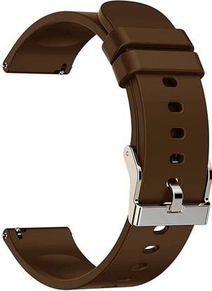 Neupac Watch Strap Brown Pack of 1 A 44 mm Silicone Watch Strap