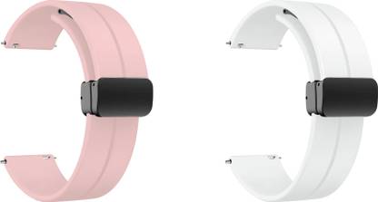 ACM Pack of 2 Watch Strap Magnetic Clasp for Boult Crown R Pro Smartwatch Belt Band 3277291 mm Silicone Watch Strap