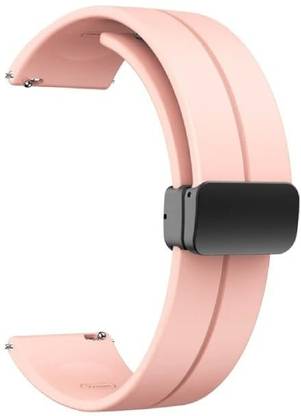 GRAF 20MM Quick Release Silicone Watch Strap With Magnetic Lock & Folding Buckle 20 mm Silicone Watch Strap