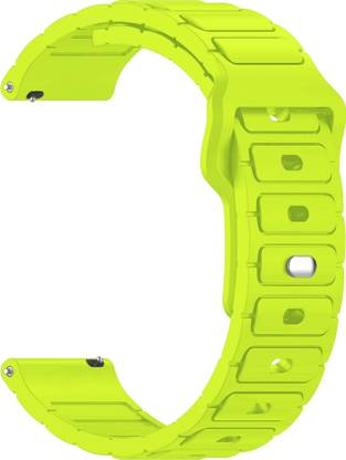 ACM Watch Strap Silicone Belt Button 22mm for Pebble Oslo Smartwatch Band 3653401 mm Silicone Watch Strap