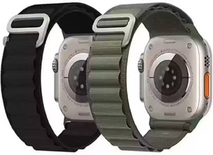SIENTERPRISES Alpine Combo Apple Watch Strap 8 mm Silicone Watch Strap