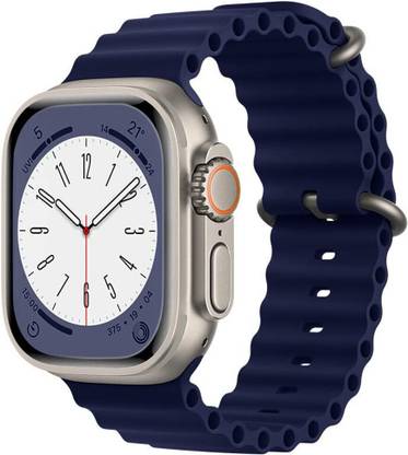 MuvTech ACTIVE SILICONE iWatch Strap is designed to fit Watches, Water Resistant 49 mm Silicone Watch Strap