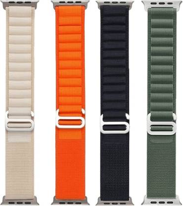 QUXXA Alpine Loop Nylon Bands/Straps Men & Women, Premium Strap 49 mm Fabric Watch Strap