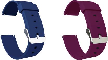 ACM Pack of 2 Watch Strap Silicone 20mm for New Molife Sense 520 Smartwatch 2885266 mm Silicone Watch Strap