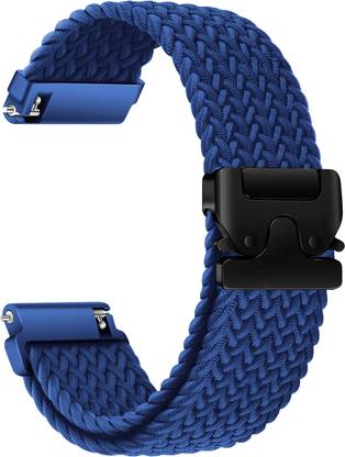 ACM Watch Strap Woven Braided Clipper 22mm for Amazfit Bip 5 Smartwatch Belt 3360482 mm Fabric Watch Strap