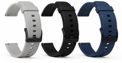 TooHype 22mm Soft Watch Strap (Compatible Watch List In Photo Super Soft 22mm Silicone) 22 mm Silicone Watch Strap