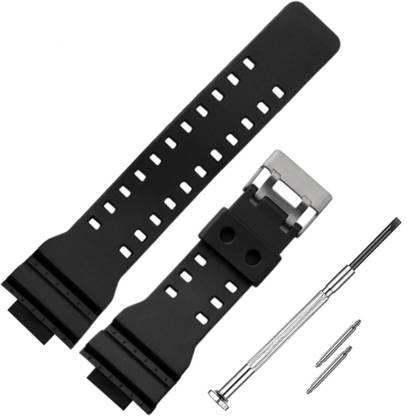DBLACK [CDS3] CASIO Band for GSHOCK GD-120, GA-100, GA-110, GA-100C & Others 16 mm Resin Watch Strap