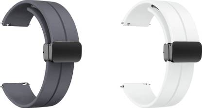 ACM Pack of 2 Watch Strap Magnetic Clasp for Spiffy Secpro Smartwatch Belt Band 3007296 mm Silicone Watch Strap