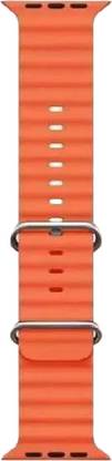 RONIKS Flexible Silicone Ocean Sports Watch Band Compatible With 42mm 44mm 45mm 49 mm Silicone Watch Strap