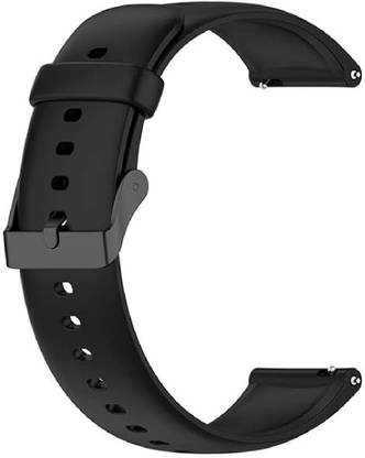 GRAF 20mm soft silicone Smartwatch Straps Black(GENUINE STRAP) 20 mm Rubber Watch Strap