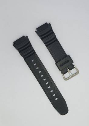 Bharasoft Compatible With ''CASIO'' SGW-400H-1BVH, SGW-300H-1AVH & Other Model Watches 18 mm Resin Watch Strap