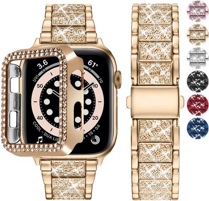 Senix RUPELIK Band For iWatch Series Ultra/8/7/6/5/4/3/2/1/SE(49mm/45mm/44mm/42mm) 44 mm Stainless Steel Watch Strap