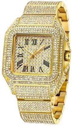 elivor Square Diamond Analog 1 Watch Winder