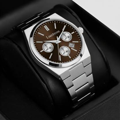 LIMESTONE Date Display Classic PRX Chronograph Quartz Date Display Classic PRX Chronograph Quartz Analog Watch  - For Men