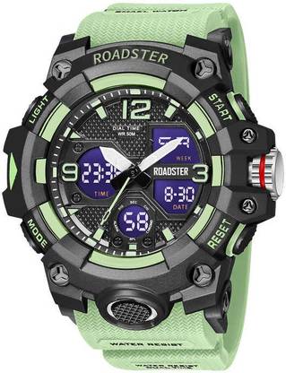 Roadster Roadster Model 8008 Tactical Sports Watch Tactical Sports Boys Analog-Digital Watch  - For Men