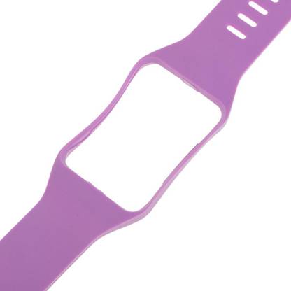 Lyla Watch Band Strap Bracelet Bangle Band for Samsung Gear S SM-R750 Purple 5 mm PVC Watch Strap