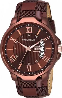 PROVOGUE Watches for Boys and Men Basic Analog Watch for Men with Day and Date Display Analog Watch  - For Men