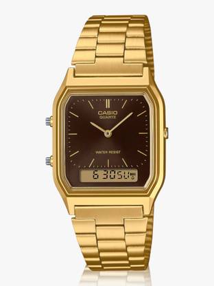 CASIO AQ-230GA-5AMQYDF Vintage Analog-Digital Watch  - For Men & Women