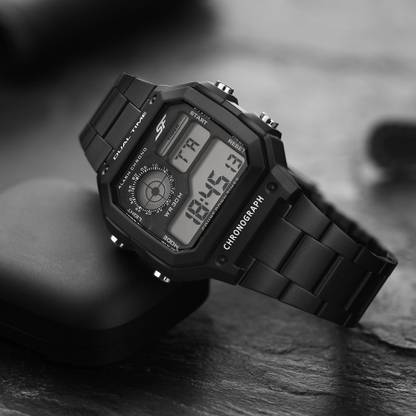 SONATA Hexa 3.0 Metal Digital Watch  - For Men