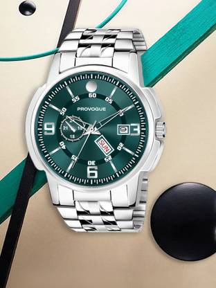 PROVOGUE Basic for with Day and Date Display Sports Formal Casual Series Analog Watch  - For Men