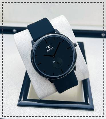 RUSTET CHR-01 Silicone Strap Analog Watch  - For Men