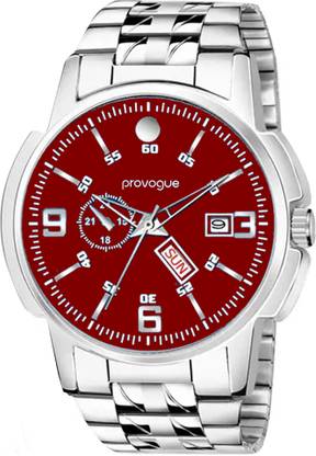 PROVOGUE Sports Formal Casual Series Analog Watch - For Men Basic Analog Watch for Men with Day and Date Display Analog Watch  - For Men