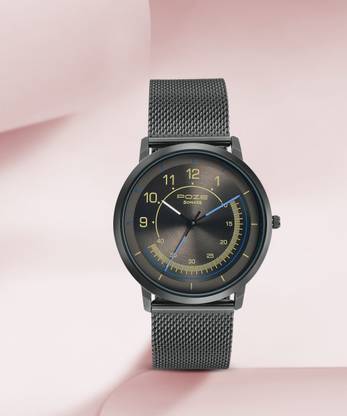 SONATA Poze Grey Dail Grey Strap Analog Watch  - For Men