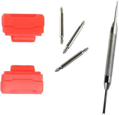 Lyla Strap Adapters Kit&Tool for 14mm Lug Width Casio BABY-G BA110 120 Red 5 mm PVC Watch Strap