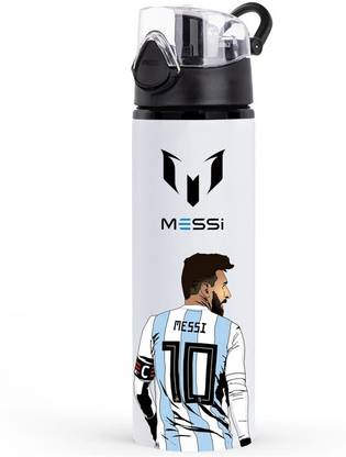 RON BRANDO Messi-D6 Printed Stylish Aluminium Water botter 750 ml Water Bottle