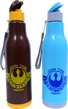 NAYASA QUENCH STEEL SCHOOL BOTTLE 600 ml Water Bottles