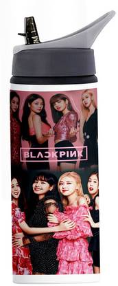 Printwala Blackpink Printed Bottle Blackpink Sipper Water Bottle(GCS-31) 600 ml Water Bottle