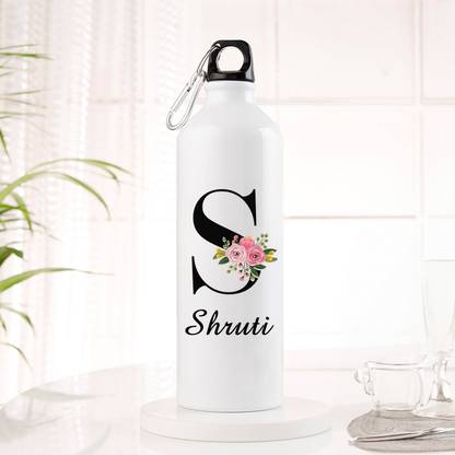 MAKEPHOTOGIFTS Customized Water Bottle With Name Printed Best Gift for Any Occasions 750 ml Water Bottle