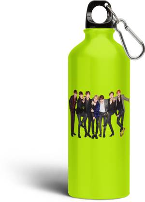 Elegaci Gifts Bts Printed Sports Water Bottle For Kids Gym Girls Boys -SP-041-GREEN 750 ml Water Bottle