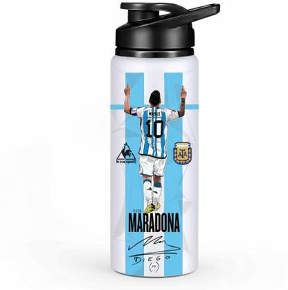 Trendblend Messi & Maradona Tribute Water Bottle Sports Sipper Bottle 750 ml Water Bottle