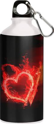 Nirmuk "V" Alphabet Printed Aluminium Sipper Bottle, Water Bottle, Bottle Alpha (V)_01 750 ml Water Bottle